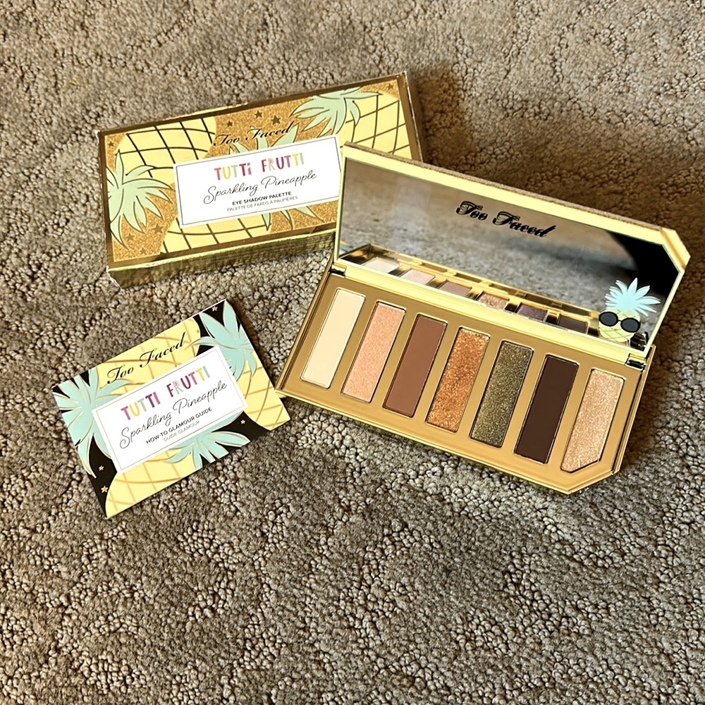 NIB Tutti Frutti Sparkling Pineapple 🍍 Palette